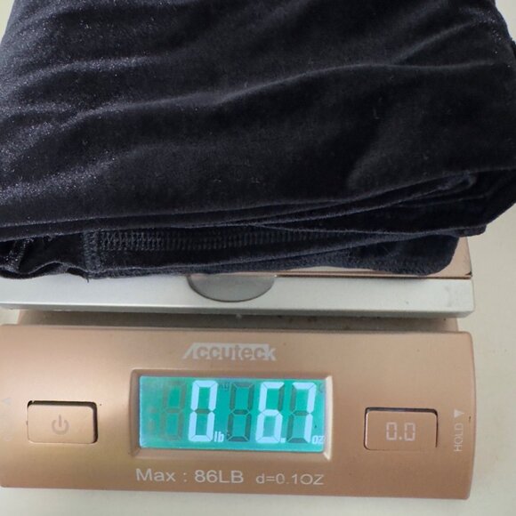 Athleta Elation Ultra High Rise Velvet Tight Large Black skinny stretch legging - Picture 11 of 11